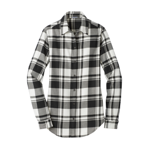 Port Authority Women's Plaid Flannel Tunic .